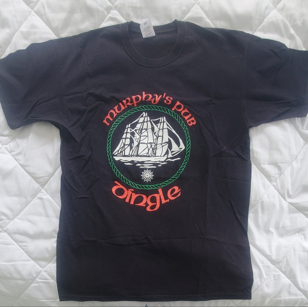 Murphy's Pub in Dingle Ireland, SS T Shirt, Black, Large